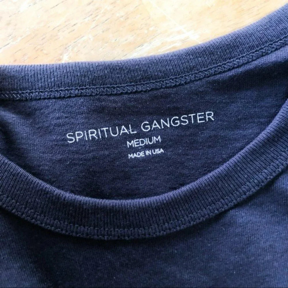 Spiritual Gangster Fiona Long Sleeve Rainbow Crew - Picture 10 of 10